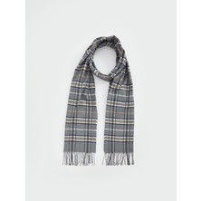 Lc Waikiki Yeni Sezon Püskül Detaylı Ekose Desenli Erkek Atkı