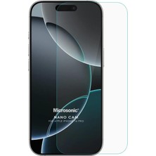 Mena Rise 16 Pro Glass Cam Ekran [ 16 Pro ile Uyumlu Ekran - Şeffaf]