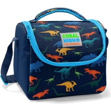 Mena Rise Lacivert Mavi Dinazorlar Erkek Çocuk Okul Beslenme Çantası