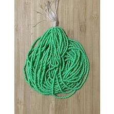 öztürk Mat Su Yeşili. Kum Boncuk Çekoslovakya, Adana, Hapishane Işi, Iğne Oyası ve Işleme Boncuğu 12DIZI.