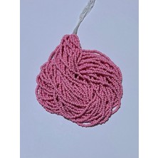 öztürk Pembe. Kum Boncuk Çekoslovakya, Adana, Hapishane Işi, Iğne Oyası ve Işleme Boncuğu 12DIZI