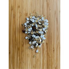 öztürk Oya, Abiye ve El Işleme Taş Görünümlü Plastik Damla Pul. Paket Içi 270 Adet. 20GR.