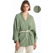 Lc Waikiki Yeni Sezon Şal Yaka Kadın Kimono