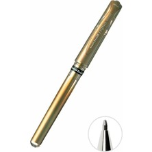 Uni-Ball Imza Kalemi 1 Adet Uniball Signo Broad 1.0 mm Roller Pilot Kalem UM-153 Yaldızlı Davetiye Kalemi Uçl
