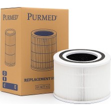 Mena Rise Tcl Breeva A1C Uyumlu H13 + Aktif Karbon Filtre | Yüksek Yedek Hava Temizleme Filtresi