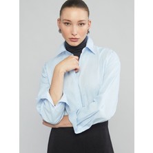 Lc Waikiki Yeni Sezon Loose Fit Taşlı Kadın Gömlek