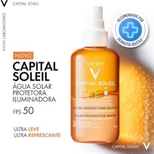 Mena Rise Vichy Capital Soleil Sağlıklı Brozlanştıran Güneş Koruyucu Su Spf 50 1 Paket