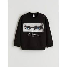 Lc Waikiki Yeni Sezon Atatürk Baskılı Erkek Çocuk Sweatshirt