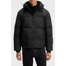 Boss Kapitoneli Oversize Fit Çıkarılabilir Kapüşonlu Şişme Mont Erkek Mont 50543618 001