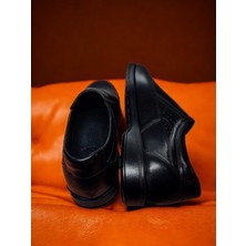 Crybrands Erkek %100 Iç Kısım Polarlı Gerçek Deri Kaymaz Taban Günlük Ayakkabı