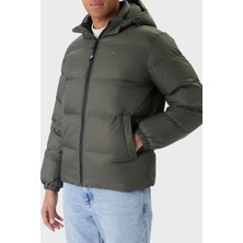 Tommy Jeans Comfort Fit Çıkarılabilir Kapüşonlu Şişme Mont Erkek Mont DM0DM19786 Mrh