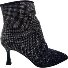 Orijinal Guja 136 Rahat Şık Taşlı Topuklu Bayan Bot