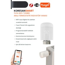 Koresan Tuya Wifi / Zigbee Akıllı Termostatik Radyatör Vanası