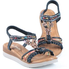 Ayakkabımood S.p 361 Ortopedik Taban Bayan Sandalet Ayakkabı