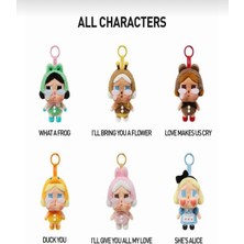 Cry Baby Crying Again Series-Vinyl Face Plush Blind Box-Çanta Charm - Peluş Anahtarlık