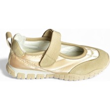 Fox Shoes V312651304 Bej Kumaş Bantlı Günlük Kadın Ayakkabı