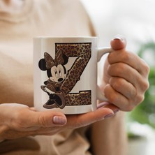 Mickey Mouse Minnie Temalı Z Harfli Kupa Bardak