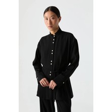 Suff Pilise Detaylı Dökümlü Gömlek