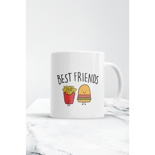 Best Friends Patates Hamburger Kupa Bardak