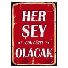 Ahşap Mdf Poster (27X18CM)