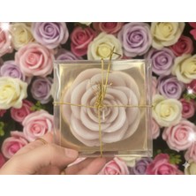 Gunkes Kokulu Renkli Gül Mum