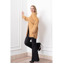 MissVina Softcloud Peluş Bağcıklı Cozy Hırka