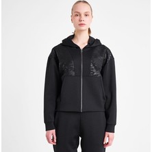 Lescon Kadın Fermuarlı Kapüşonlu Sweatshirt 25N-2125