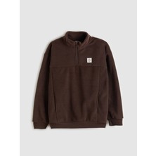 Lc Waikiki Yeni Sezon Dik Yaka Polar Erkek Çocuk Sweatshirt