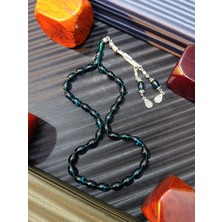 Anemore Collection Ateş Kehribar Tesbih – Arpa Kesim