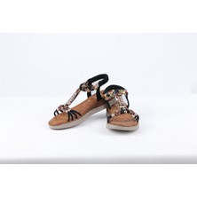 Ayakkabımood S.p Ortopedik Taban Bayan Sandalet Ayakkabı