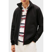 Tommy Hilfiger Pamuklu Regular Fit Dik Yaka Fermuarlı Sweat Erkek Sweat MW0MW40481 Bds