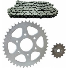 Sevgents Bajaj Pulsar Ns 200 Ön-Arka Dişli Zincir Set O-Ringli 520H-108L 40-14T Mnr