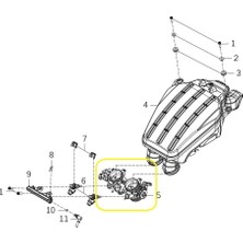 Kove 800X Gaz Kelebeği