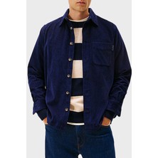 Tommy Hilfiger Pamuklu Relaxed Fit Uzun Kollu Kadife Gömlek Erkek Gömlek MW0MW40489 Bcl