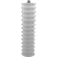 Addison Ross White Twister Salt And Pepper Mill