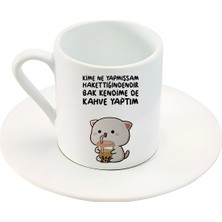 Mochi Cat Türk Kahve Fincanı