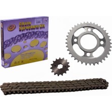 Sevgents 125CG Model Ön-Arka Dişli Zincir Set 428 102L 38-15T Sfr