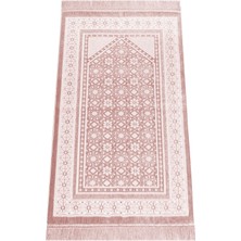 İhvan Kadife Seccade Inci Velvet Pearl - Pembe