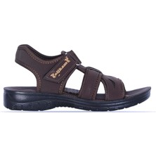 Moda Ayakkabı 385 Kahve Erkek Yazlık Sandalet Ayakkabı