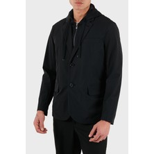 Armani Exchange Regular Fit Çıkarılabilir Iç Panelli Kapüşonlu Ceket Erkek Ceket XM001199 AF16635 UC001