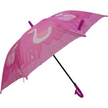 Bluest Shop Eğlenceli Desenli Çocuk Şemsiyesi Düdüklü