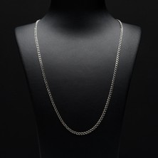 Silvalli 70 Mikron Rodyum Gurmet Gümüş Zincir