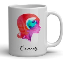 Yengeç Burcu Baskılı/kupa Bardak