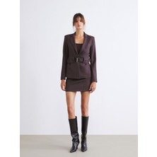 Lc Waikiki Yeni Sezon Beli Fermuarlı Mini Etek