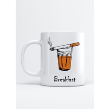 Breakfast Baskılı Kupa Bardak
