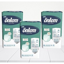 Önlem Emici Külot Yetişkin Hasta Bezi Xl 30 Lu 3 Adet Xl