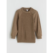 Lc Waikiki Yeni Sezon Reglan Kollu Erkek Çocuk Triko Kazak