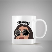 Napim Tasarımlı Baskılı Kupa