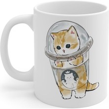 Haylaz Kedi Baskılı Kupa Bardak