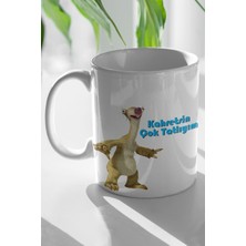 Beyaz Sid Özel Tasarım Kupa